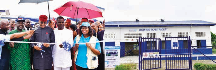 Gov. Otu Lauds UNICEF, IHS, For Donating Oxygen Plant To CRS Government